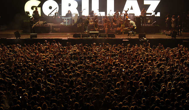 Gorillaz at Benicassim 2010 Gorillaz at Benicassim 2010